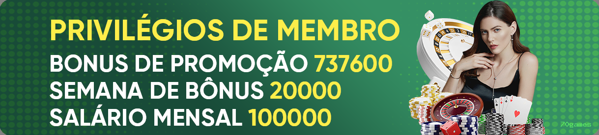 Plataforma 70games - cassino e apostas